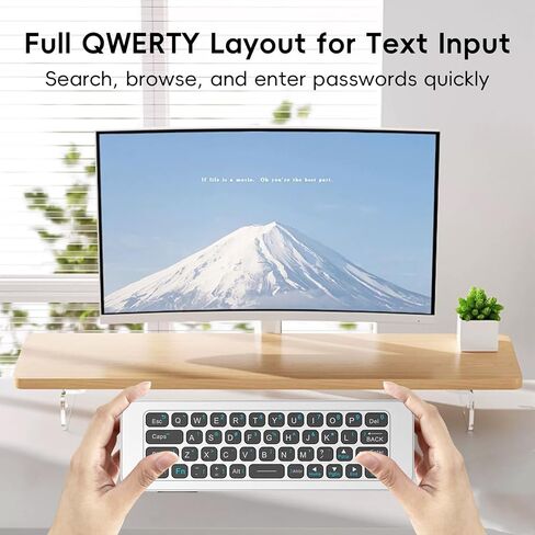 Mini Remote Air Mouse Keyboard 2.4G & Bluetooth for Tablet, Laptop in Kuwait