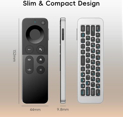 Mini Remote Air Mouse Keyboard 2.4G & Bluetooth for Tablet, Laptop in Kuwait