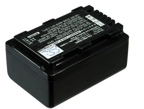 3.7v Compatible with Battery Panasonic HC-V500EG-S, HC-V500GK, HC-V500K, HC-V500M, HC-V500MGK, HC-V500MK, HC-V600M, HC-V700, HC-V700GK, HC-V700K, HC-V700M in Kuwait