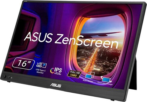 ASUS ZenScreen MB16AHVE 15.6 Inch 1080p Portable Monitor in Kuwait