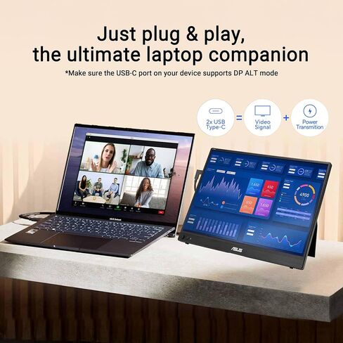 ASUS ZenScreen MB16AHVE 15.6 Inch 1080p Portable Monitor in Kuwait