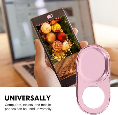 3pcs Laptop Camera Privacy Cover Patch Aluminum Alloy Golden in Kuwait