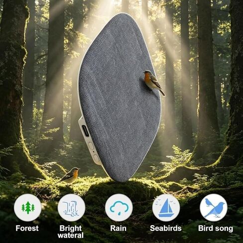 Under Pillow Speaker, Bluetooth White Noise Machine (Grey) in Kuwait