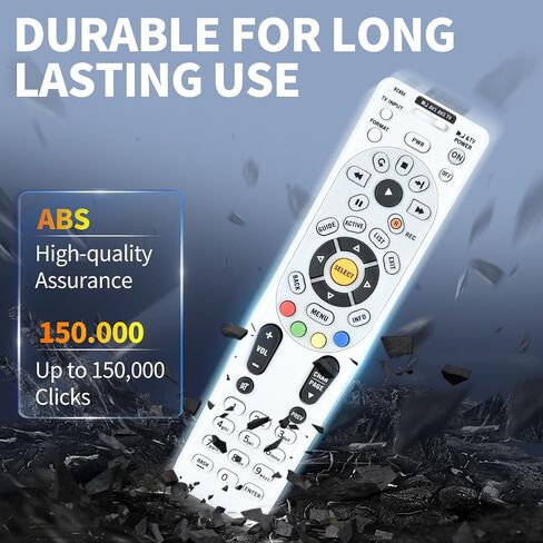 Replacement for DIRECTV RC65 / RC65X / RC65RX / RC66 / RC66X 4-Device LCD LED HDTV A/V Receiver Remote Control, Compatible Models H20 HR20 H21 HR21 HR22 H23 HR23 H24 HR24 H25 R15 R16 R22 D11 D12 in Saudi Arabia