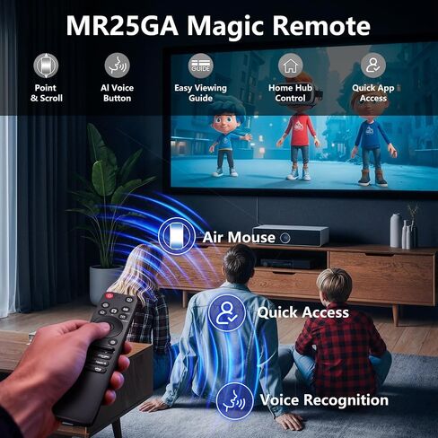 2025 New Remotes for LG Smart TV Remote,Replacement Magic Control for 2019 to 2025 LG TV,Compatible AN-MR25GA/AN-MR24GA/AN-MR23GA,AN-MR22GA/22GN,AN-MR21GA,for UHD OLED QNED NanoCell 4K 8K Models﻿ in Kuwait