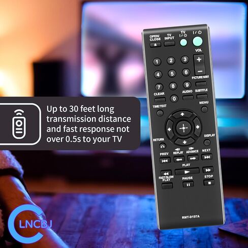 New Remote Control RMT-D197A Compatible with Sony DVD DVP-SR400HP DVP-SR500HP DVP-SR200P DVP-PR50P in Kuwait