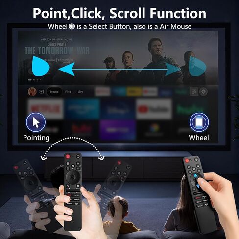2025 New Remotes for LG Smart TV Remote,Replacement Magic Control for 2019 to 2025 LG TV,Compatible AN-MR25GA/AN-MR24GA/AN-MR23GA,AN-MR22GA/22GN,AN-MR21GA,for UHD OLED QNED NanoCell 4K 8K Models﻿ in Kuwait