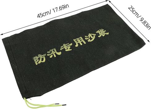 2pcs Canvas Sandbags for Flooding Reusable Empty Sand Bags in Kuwait