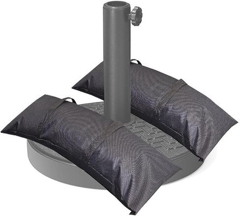 2-Pack Fillable Sand Bags for Outdoor Umbrella Stand in Kuwait
