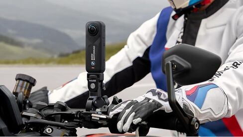 Insta360 X5 BMW Motorrad Limited Edition-8K Waterproof 360 Action Camera with 1/1.28" 48MP Sensors, 8K 360 HDR Video, 72MP, Stabilization, Touch Screen, AI Editing, Live Streaming,Voice Control(1TB) in Kuwait