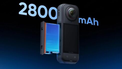 Insta360 X5 BMW Motorrad Limited Edition-8K Waterproof 360 Action Camera with 1/1.28" 48MP Sensors, 8K 360 HDR Video, 72MP, Stabilization, Touch Screen, AI Editing, Live Streaming,Voice Control(1TB) in Kuwait