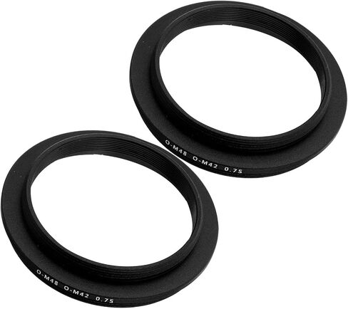 Adapter M48 M42 2pcs Ring to Thread Male for Telescope Camera in Kuwait