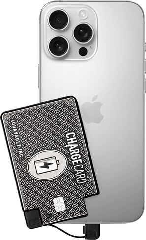 AquaVault ChargeCard Ultra Thin Power Bank 2300mAh Credit Card Size Charger in Kuwait