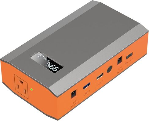 Portable Power Bank with AC Outlet, 65W 110V Portable Laptop Charger Backup in Kuwait