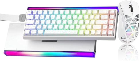 Aula Hall Effect Keyboard and Mouse Combo, Aula Hero 68 HE Hall Effect Keyboard SC620 Wireless Mouse in Saudi Arabia
