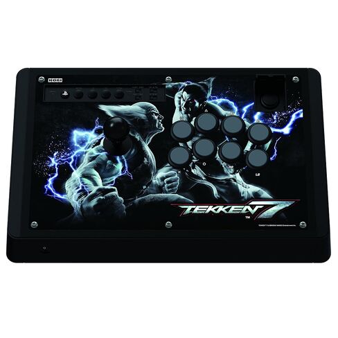 HORI Real Arcade Pro 4 Kai Tekken 7 Edition Fight Stick for PlayStation 4 and PlayStation 3 Officially Licensed by Sony - PlayStation 4 in Kuwait