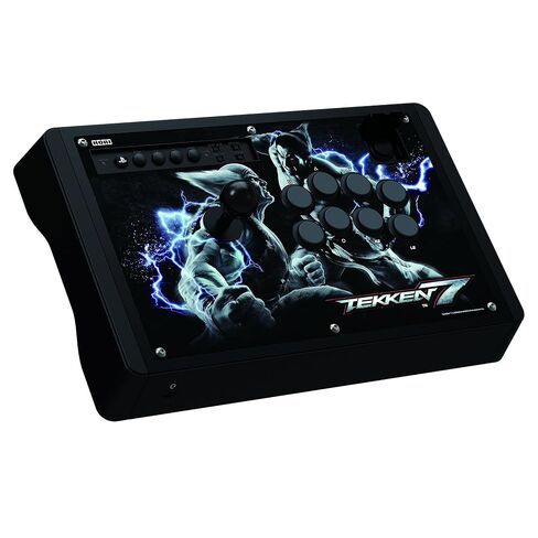 HORI Real Arcade Pro 4 Kai Tekken 7 Edition Fight Stick for PlayStation 4 and PlayStation 3 Officially Licensed by Sony - PlayStation 4 in Kuwait