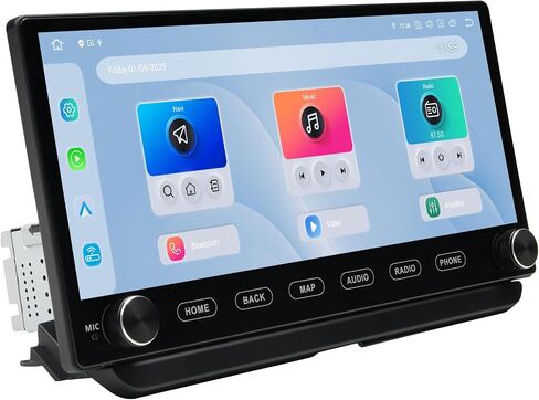 Dasaita 12.3" Car Stereo for Toyota Corolla 2019-2022 Upgrade to 8GB+256GB in Kuwait