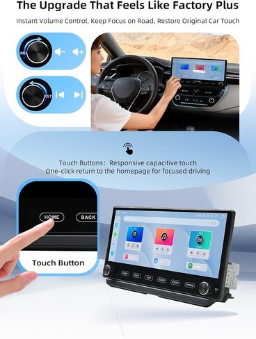 Dasaita 12.3" Car Stereo for Toyota Corolla 2019-2022 Upgrade to 8GB+256GB in Kuwait