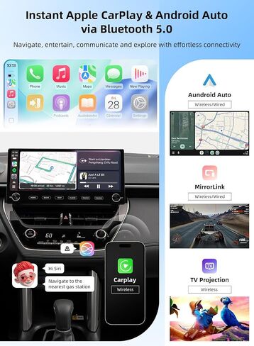 Dasaita 12.3" Car Stereo for Toyota Corolla 2019-2022 Upgrade to 8GB+256GB in Kuwait