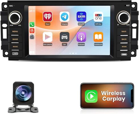 Car Radio for Dodge RAM 1500 2009-2012, Dodge Grand Caravan (2011-2014) in Kuwait