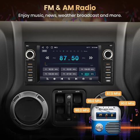 Car Radio for Dodge RAM 1500 2009-2012, Dodge Grand Caravan (2011-2014) in Kuwait