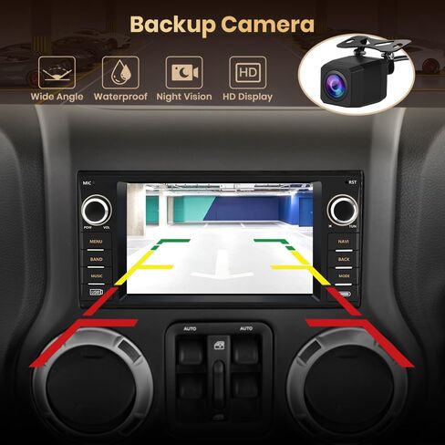 Car Radio for Dodge RAM 1500 2009-2012, Dodge Grand Caravan (2011-2014) in Kuwait