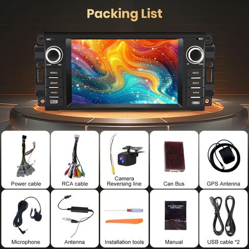Car Radio for Dodge RAM 1500 2009-2012, Dodge Grand Caravan (2011-2014) in Kuwait