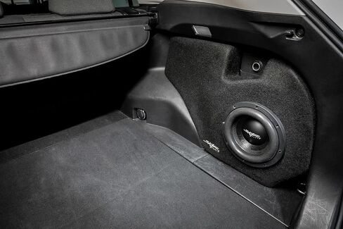 Skar Audio Single 8" Sealed Subwoofer Enclosure Compatible with 2019-UP Toyota RAV4 Vehicles in Kuwait