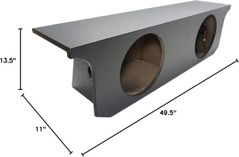 Kicker Comp C12 Dual 12" Sub Box with Amp Fits 2007-2018 Jeep Wrangler JK in Kuwait