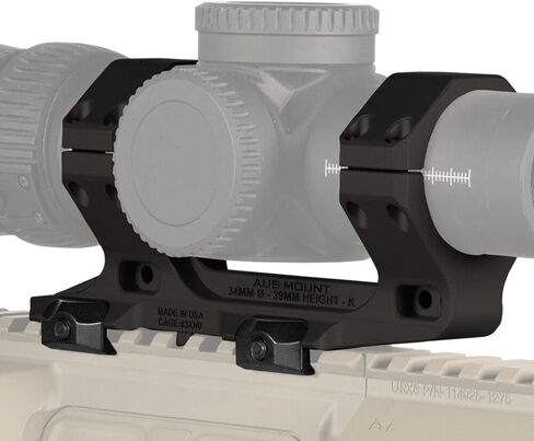 Reptilia AUS 34mm 1.53" Short Black Optic Mount for Rifle Scopes in Kuwait