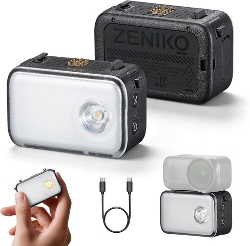 ZENIKO ZN Light Mini LED Action Camera Video Light for DJI Osmo Nano in Kuwait