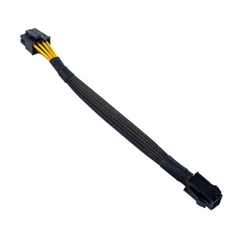 4 Pin to 8 Pin CPU Power Cable/Adapter (8 Inch, 18AWG), 4 Pin Female to 8 Pin (4+4) Male Connector, ATX 12V Internal Power Extension Cable in Kuwait