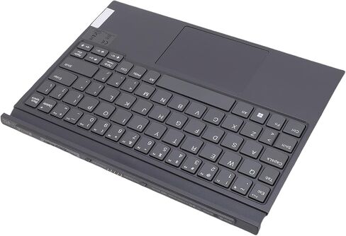 Asixxsix Tablet Keyboard with Touchpad, Ultra Slim Rechargeable Full Key US Layout Portable Keyboard, Universal Tablet with Detachable Design for D10 Yoga Duet 3 in Kuwait
