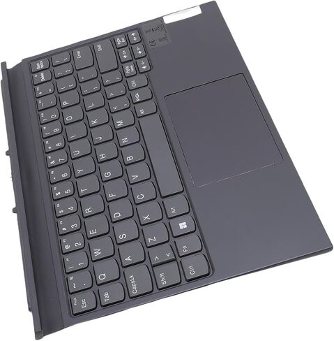 Asixxsix Tablet Keyboard with Touchpad, Ultra Slim Rechargeable Full Key US Layout Portable Keyboard, Universal Tablet with Detachable Design for D10 Yoga Duet 3 in Kuwait
