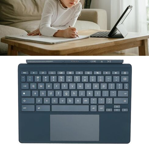 ASHATA TPN H101K Magnetic Keyboard X2 11 DA0023dx Tablet Keyboard with Touchpad & Function Keys ABS PU Material Protective Case in Kuwait
