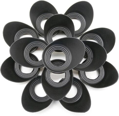 Binocular Eye Cups Replacement Soft Rubber Eyepiece Eye Guards 6-Pack for Microscope Binoculars Telescopes in Kuwait