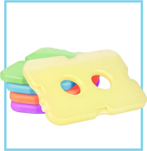 Healthy Packers Ice Packs for Lunch Boxes & Coolers | Slim Reusable 5-Pack in Kuwait