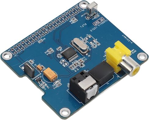 HiFi DiGi+ Digital Sound Card, 50ps RMS 192kHz Sampling Rate HiFi Expansion Card Infrared Reception 2 Interface Output for PC in Kuwait