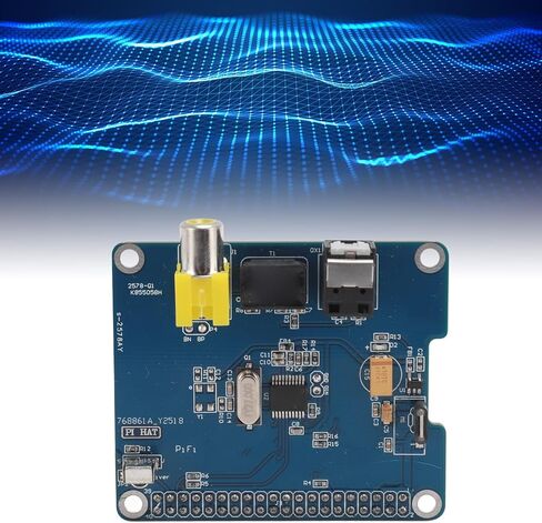 HiFi DiGi+ Digital Sound Card, 50ps RMS 192kHz Sampling Rate HiFi Expansion Card Infrared Reception 2 Interface Output for PC in Kuwait