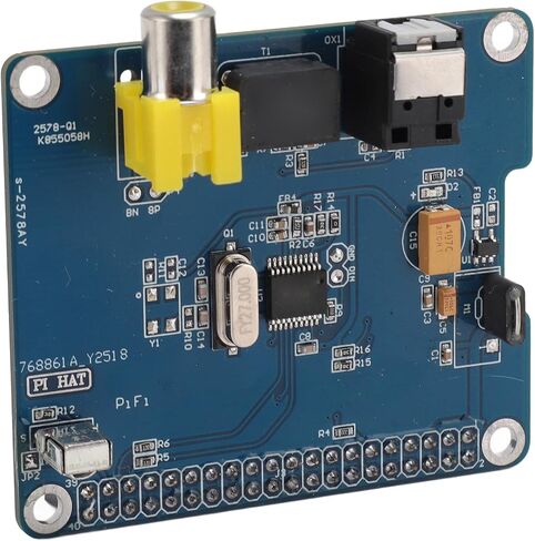 HiFi DiGi+ Digital Sound Card, 50ps RMS 192kHz Sampling Rate HiFi Expansion Card Infrared Reception 2 Interface Output for PC in Kuwait