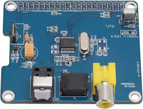HiFi DiGi+ Digital Sound Card, 50ps RMS 192kHz Sampling Rate HiFi Expansion Card Infrared Reception 2 Interface Output for PC in Kuwait