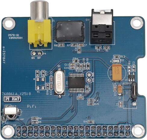 HiFi DiGi+ Digital Sound Card, 50ps RMS 192kHz Sampling Rate HiFi Expansion Card Infrared Reception 2 Interface Output for PC in Kuwait