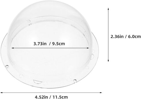 PC Dome Cover for Security Camera Outdoor 3.8 Inch in Kuwait