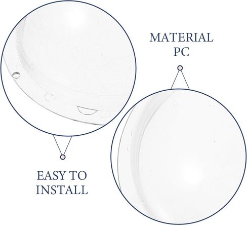 PC Dome Cover for Security Camera Outdoor 3.8 Inch in Kuwait