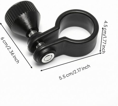 Underwater Clamp Mount Light Holder Bracket with Firm Circular Clamp and Fine Tuning Knob and Stainless Steel Components Suitable for Underwater Photography Diving tasks, 32mm in Saudi Arabia