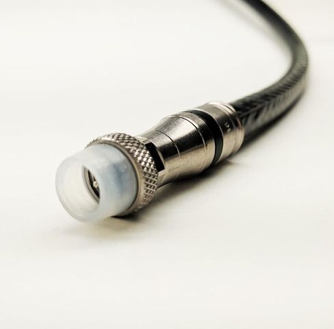 PHAT SATELLITE - Direct Burial Flooded RG11 Coaxial Cable with Weather Boot F-Connectors, 14AWG 75 Ohm, Enhanced Tri-Shield 77% Braid, Assembled in USA (100 feet, Orange) in Kuwait