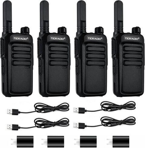 TIDRADIO TD-M7 Walkie Talkies Long Range for Adults,Two Way Radios-2 Pack in Kuwait