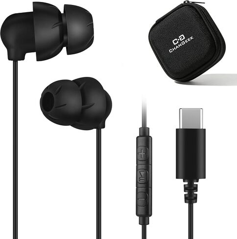 Sleep Earbuds, USB-C Wired Sleep Headphones with Mic, for Side Sleepers in Kuwait