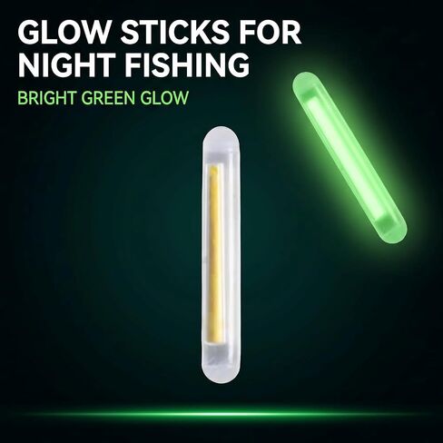 100 Pcs 3mm Fishing Float Light Stick Fluorescent Lightstick Fluorescent Dark Glow Sticks Fishing Float Accessories Corks, Floats Terminal Tackle Accessories in Saudi Arabia